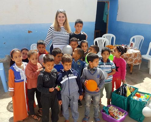 GIL STAUFFER COLABORA CON ECU EN COLEGIOS DE MARRUECOS