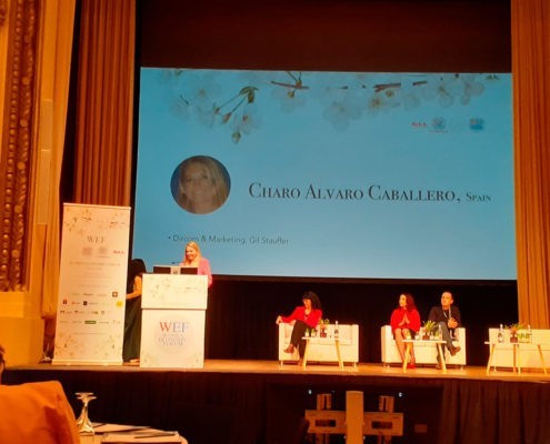 Charo Alvaro en WEF Eslovenia 2020