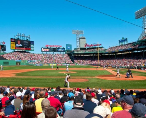 Mudarse a Boston - Partido de Beisbol