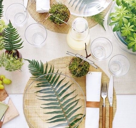 Ideas refrescantes para vestir una mesa en verano Ideas refrescantes para vestir una mesa en verano