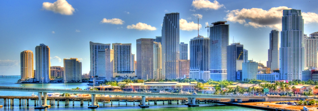 Mudarse a Miami, información útil y consejos para trasladarse a Miami Mudarse a Miami - Panorámica de la ciudad