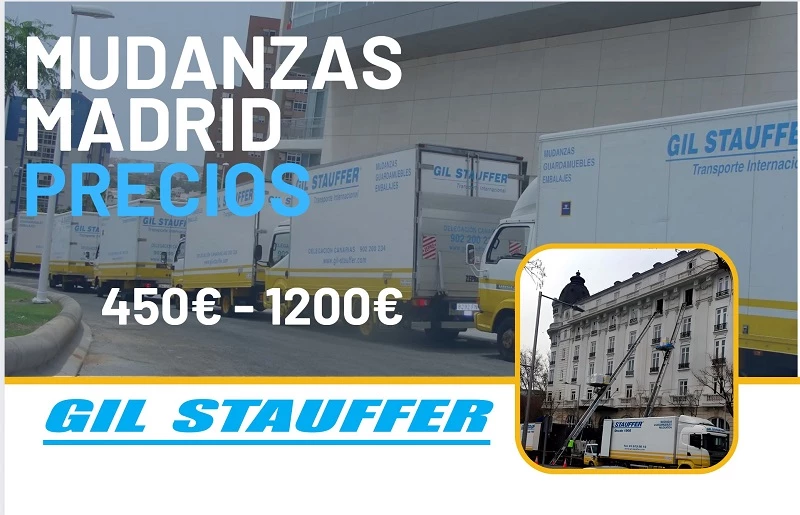 How much does a removal in Madrid cost? Information and prices of removals in Madrid 2023