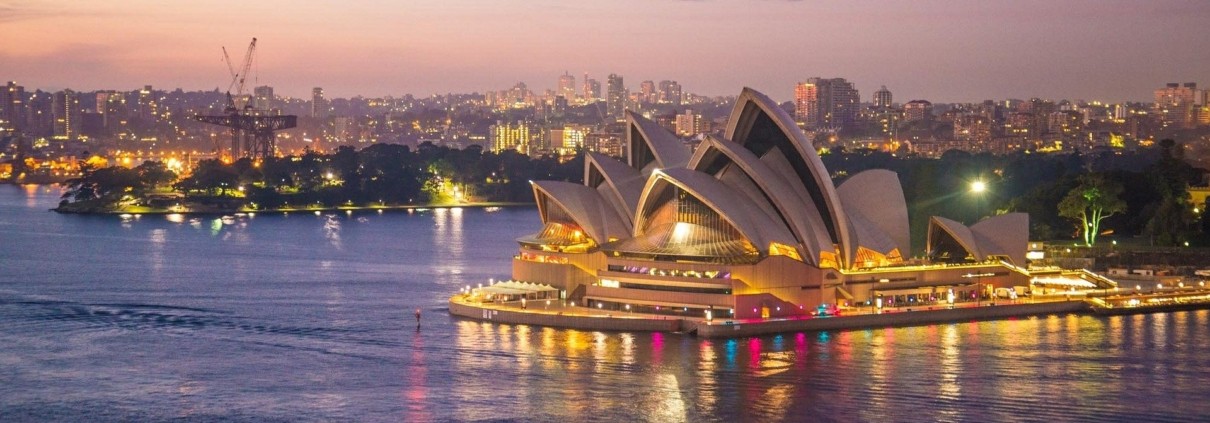 Mudarse a Australia, consejos para trasladarse a Australia. Vivir y trabajar en Australia como expatriados Mudarse a Australia - Vista de la Bahía de Sidney