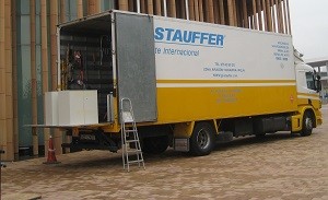 GIL STAUFFER-CAMION Zaragoza TRASLADO EXPOSICIÓN ARTE Y NATURALEZA ZARAGOZA