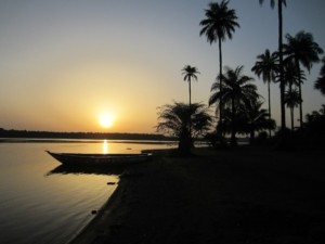Mudarse a Guinea Ecuatorial - Puesta de sol