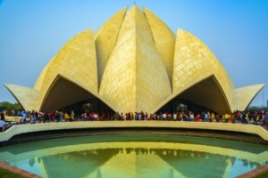 Mudarse a la India - Templo del loto en Nueva Delhi