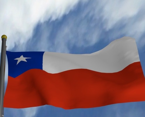 Mudarse a Chile - Bandera de la República de Chile