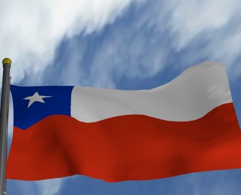 Mudarse a Chile: Consejos para trasladarse a Chile. Trabajar y vivir en Chile como expatriados Mudarse a Chile - Bandera de la República de Chile