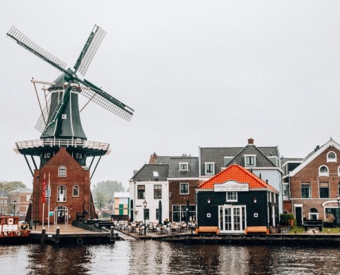 Mudarse a Países Bajos - Molino en Holanda