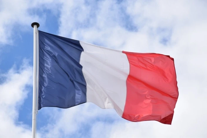 Mudarse a Francia - Bandera de Francia
