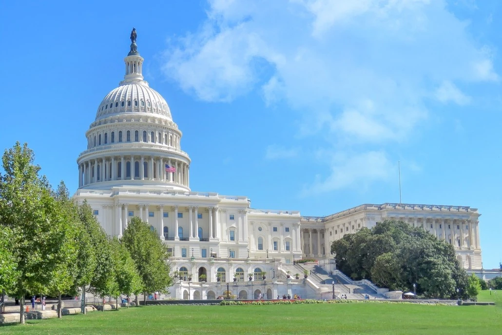 Moving to Washington - View of the Capitol