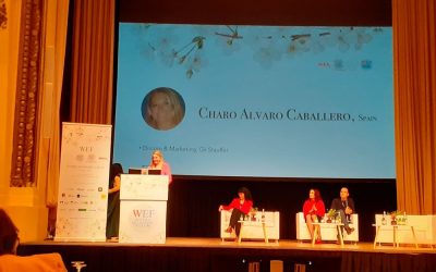 Charo  Álvaro recibe el Premio “Iconic Women Creating A Better World For All” en el Congreso WEF Eslovenia