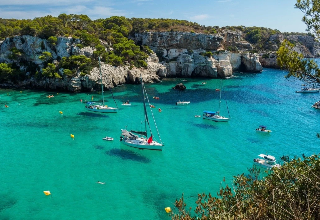 Removals to Balearic Islands - Menorca - Cala Macarella - Balearic Islands