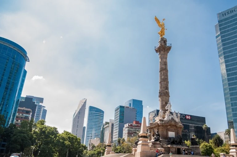 Mudarte a Méjico - Estatua de la Independencia