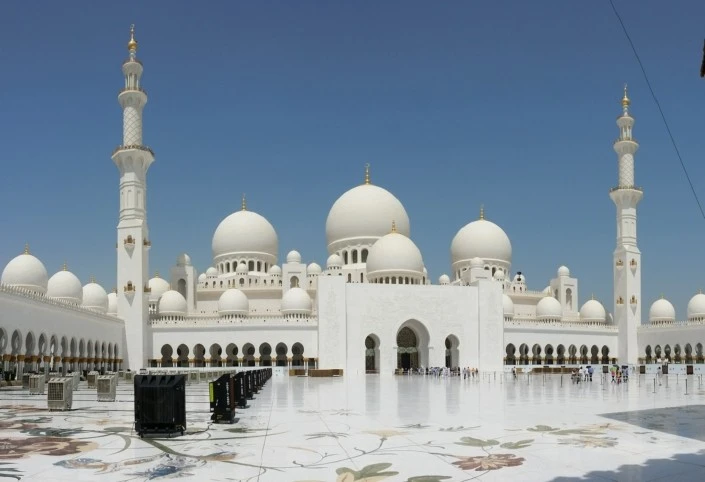 Mudarse a EUA - Mezquita Abu Dhabi