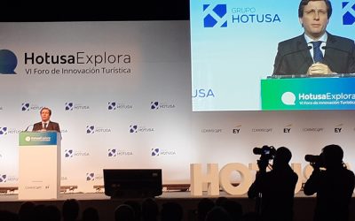 Gil Stauffer asiste en Madrid a Hotusa Explora, la cita mundial del turismo y la innovación