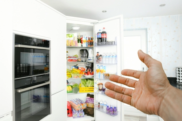 Settling into your new home - Full fridge